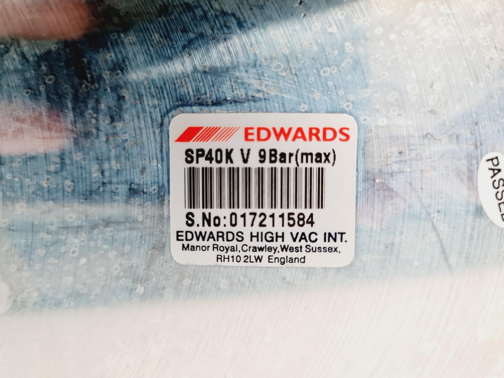 Image of 4 x Edwards SP40K Speedivalve