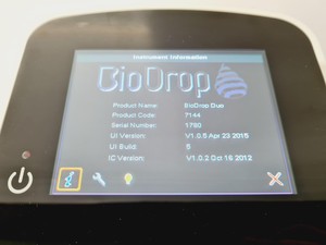Thumbnail image of BioDrop Touch Duo Micro-Volume UV/Vis spectrophotometer