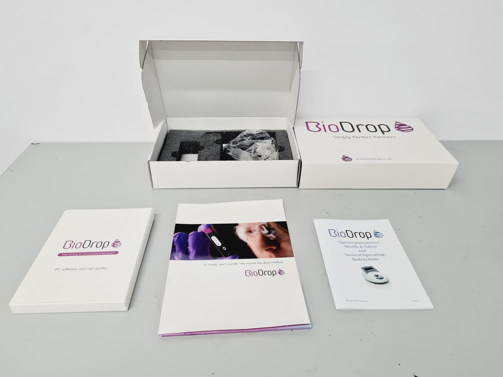 Image of BioDrop Touch Duo Micro-Volume UV/Vis spectrophotometer