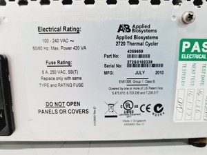 Thumbnail image of Applied Biosystems 2720 Thermal cycler