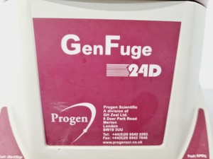 Thumbnail image of Progen Scientific GenFuge 24D Digital Microcentrifuge