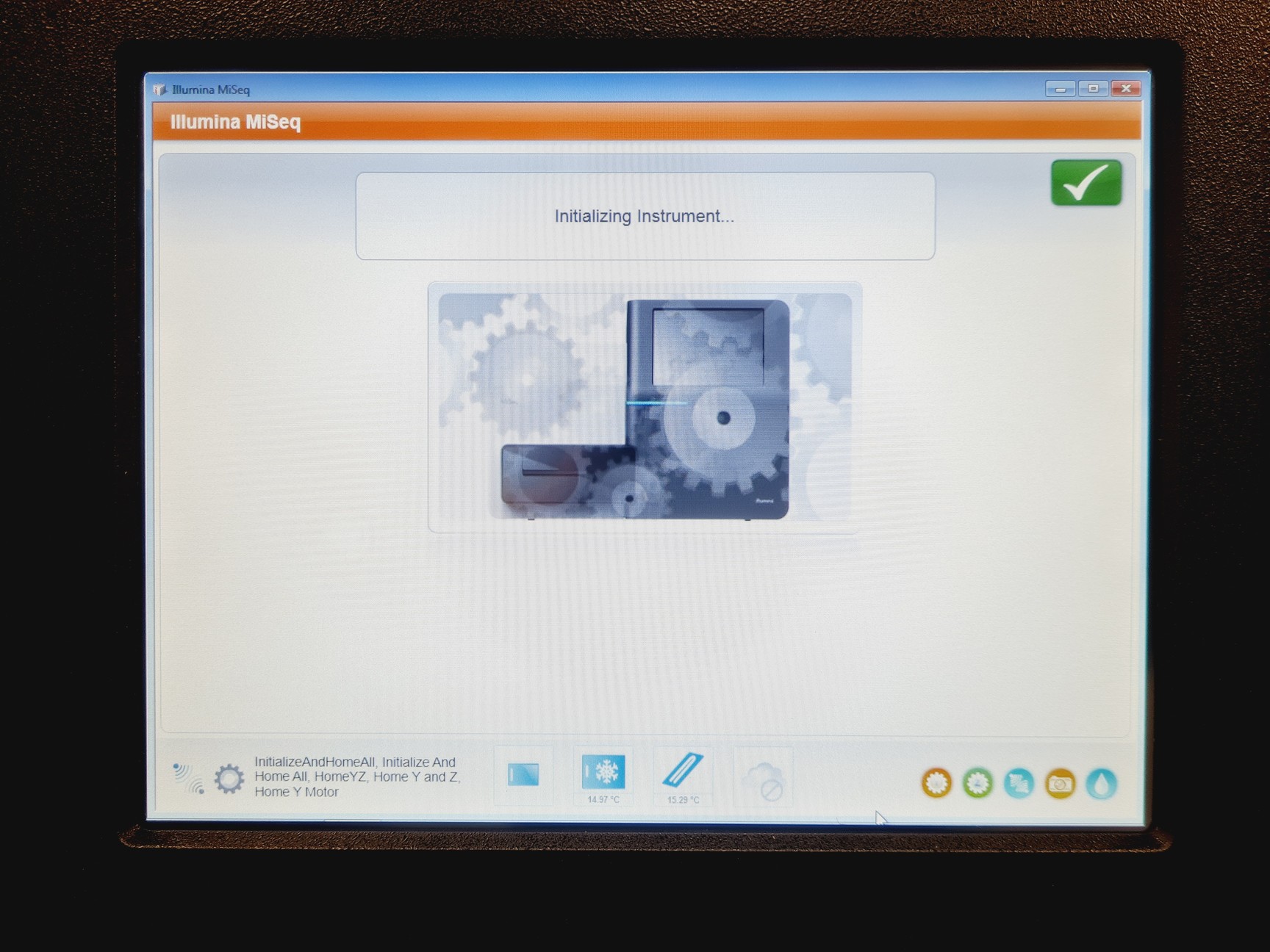 Image of illumina MiSeq DNA Sequencer