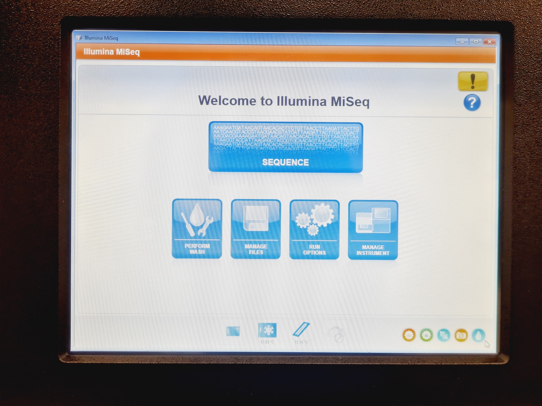 Image of illumina MiSeq DNA Sequencer