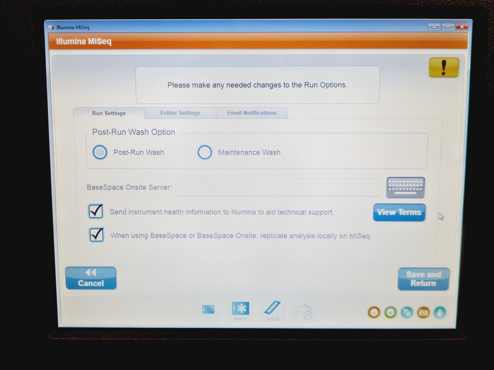 Image of illumina MiSeq DNA Sequencer