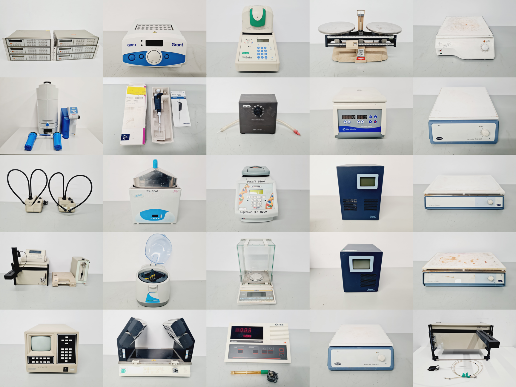 Mixed Job Lot of Laboratory Equipment - Stuart, Bibby, Clifton, Gilson ...