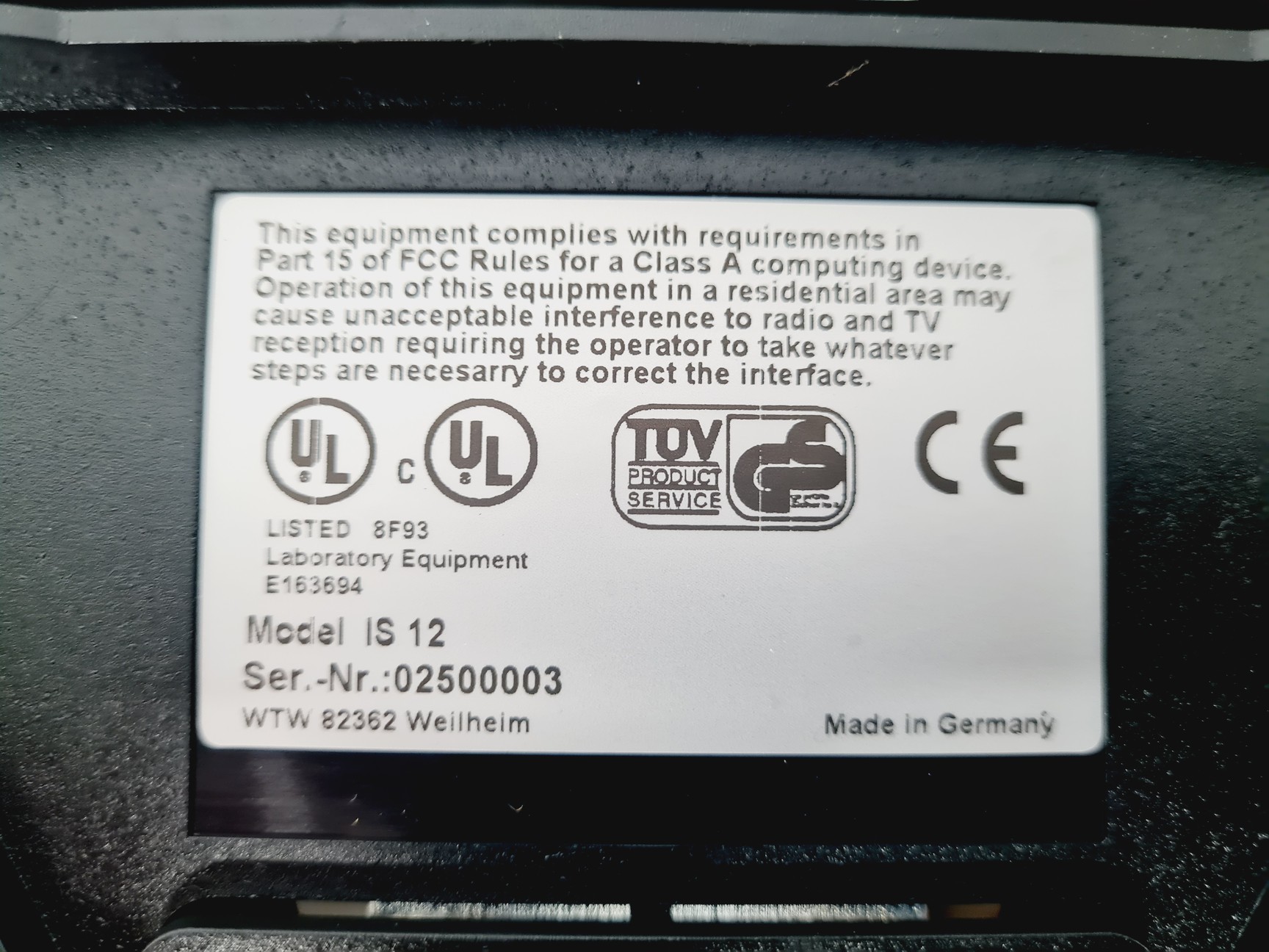 Image of 2 x WTW OxiTop IS 12 Inductive Stirring System