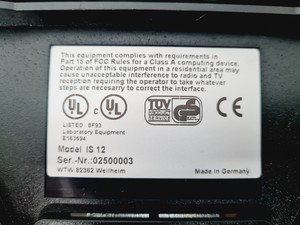 Thumbnail image of 2 x WTW OxiTop IS 12 Inductive Stirring System