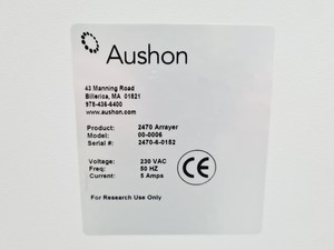 Thumbnail image of Aushon 2470 Arrayer 00-0006 Microarray Printer