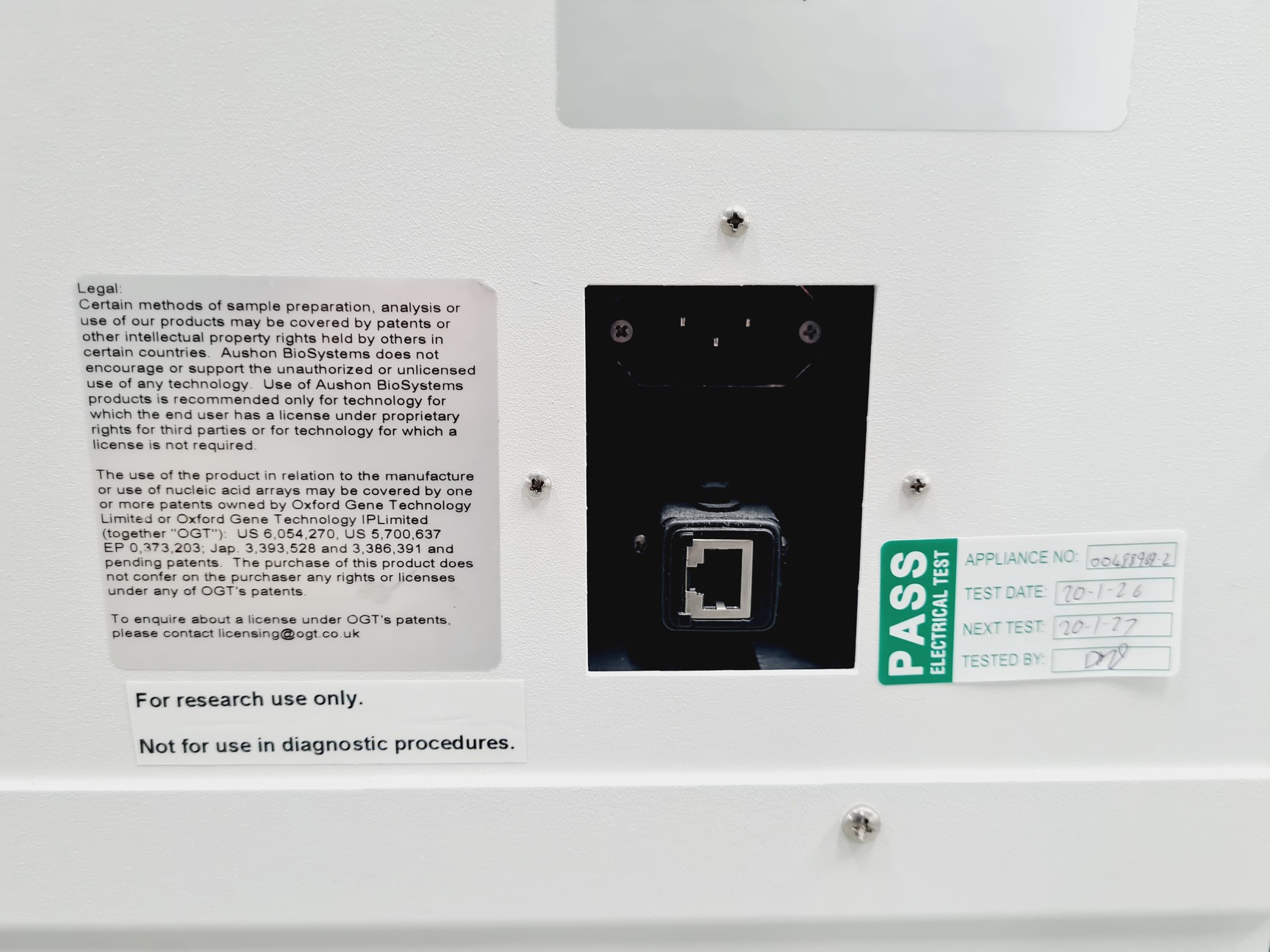 Image of Aushon 2470 Arrayer 00-0006 Microarray Printer