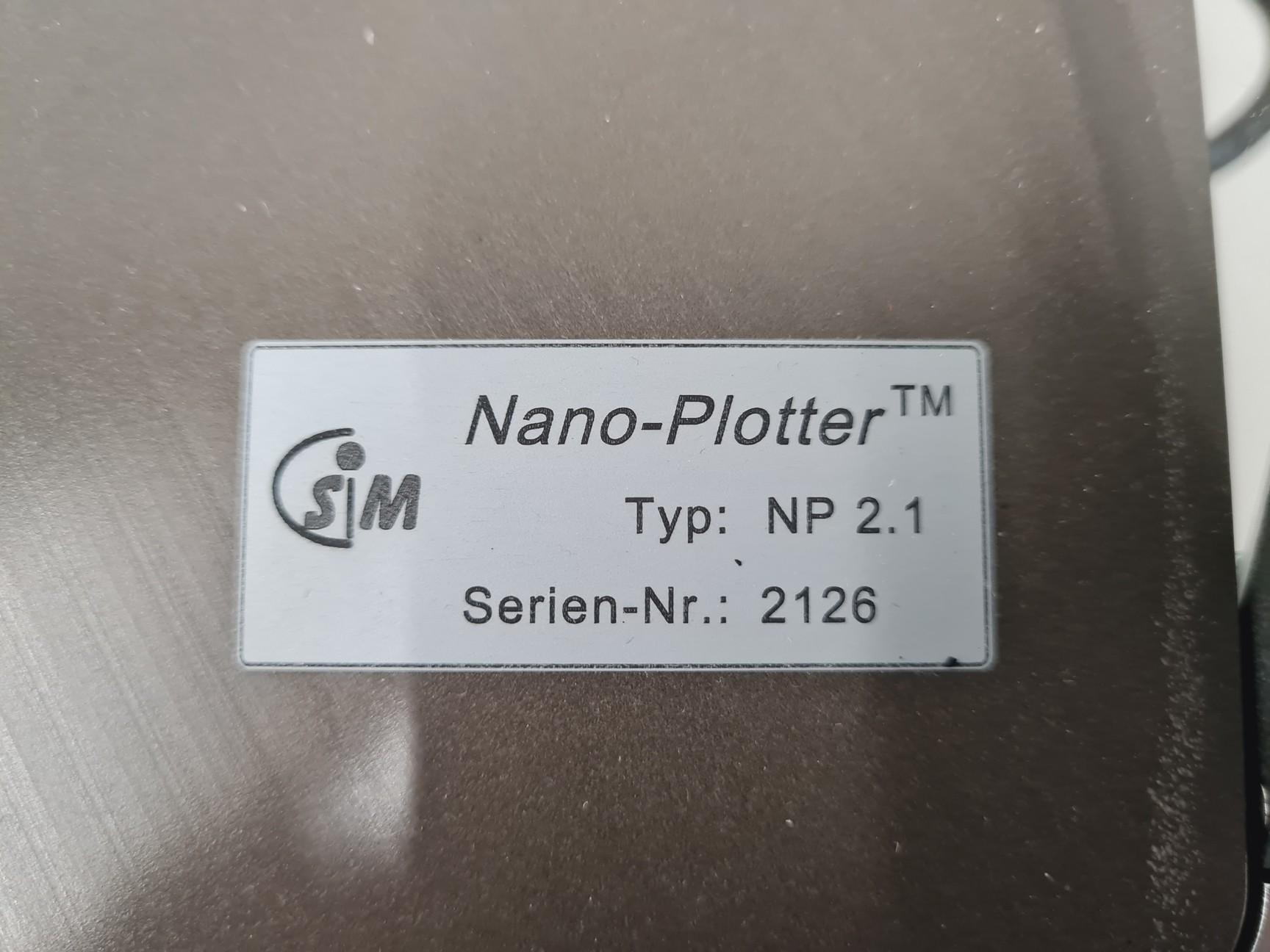 Image of Sim Nano-Plotter 2.1 Liquid handling System with Sim Dilutor and Huber Ministat 