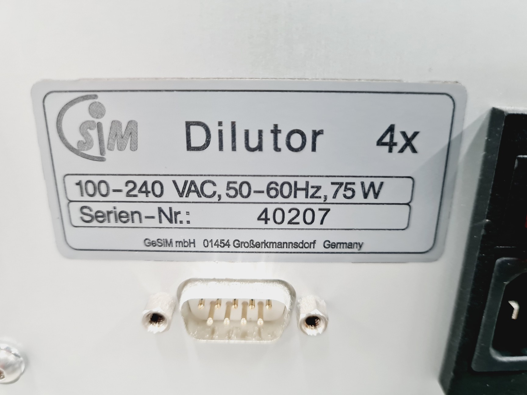 Image of Sim Nano-Plotter 2.1 Liquid handling System with Sim Dilutor and Huber Ministat 