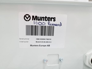 Thumbnail image of Munters ML420 E Desiccant Dehumidifier Lab
