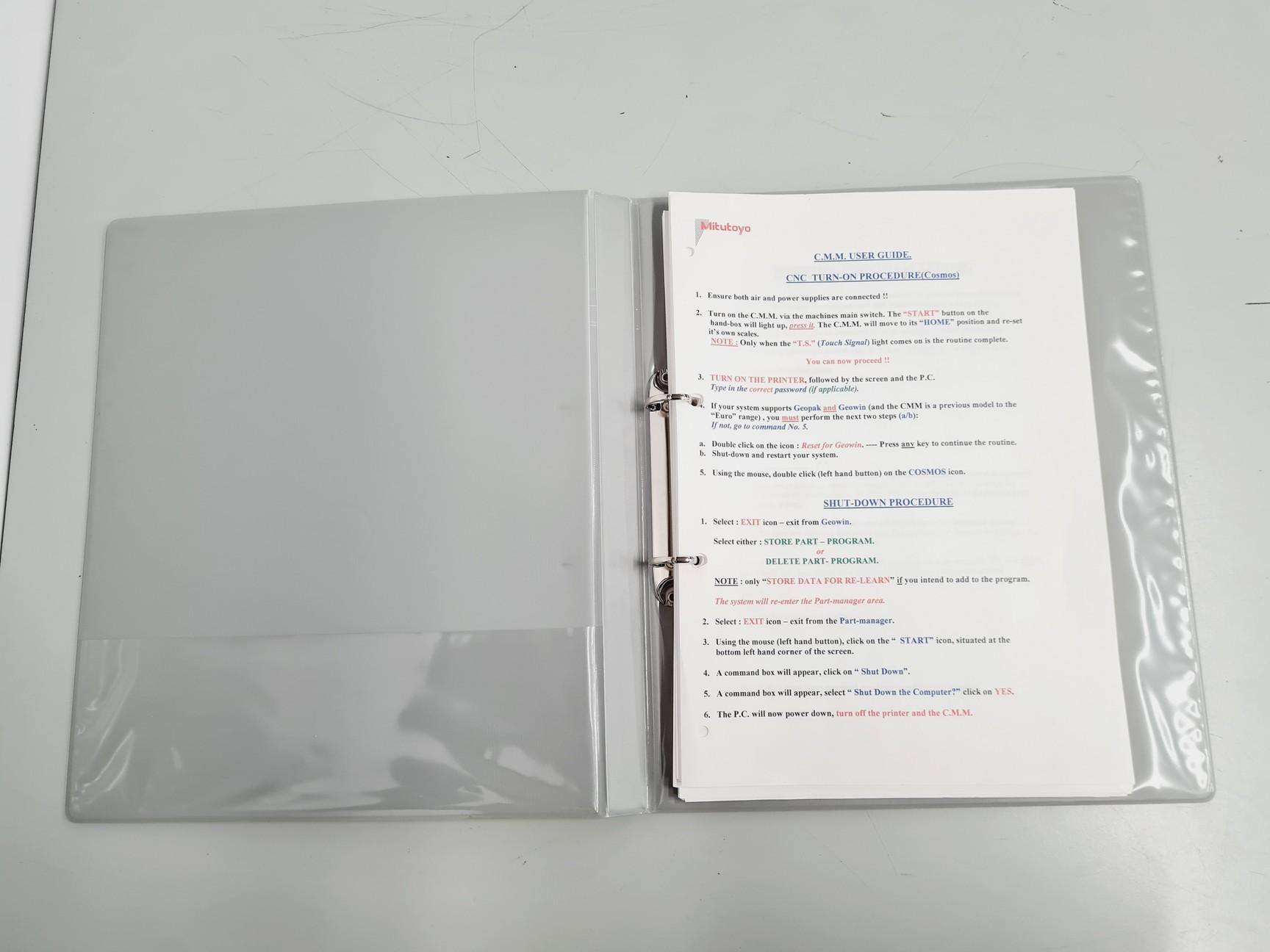 Image of Mitutoyo Euro-C-A544 Euro Apex Coordinate Measuring Machine