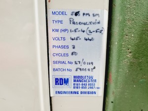 Thumbnail image of Sedgwick MB Planer Thicknesser 