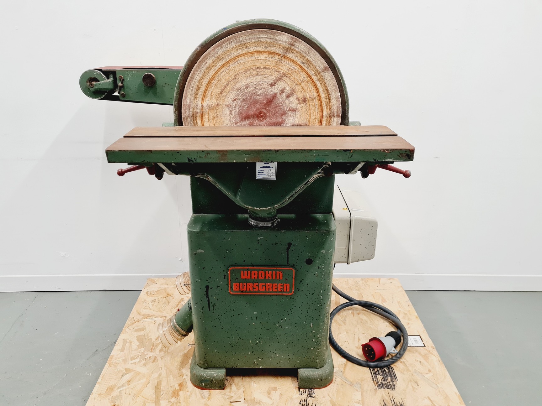 Image of Wadkin Bursgreen BGY 3 Disc And Belt Sander