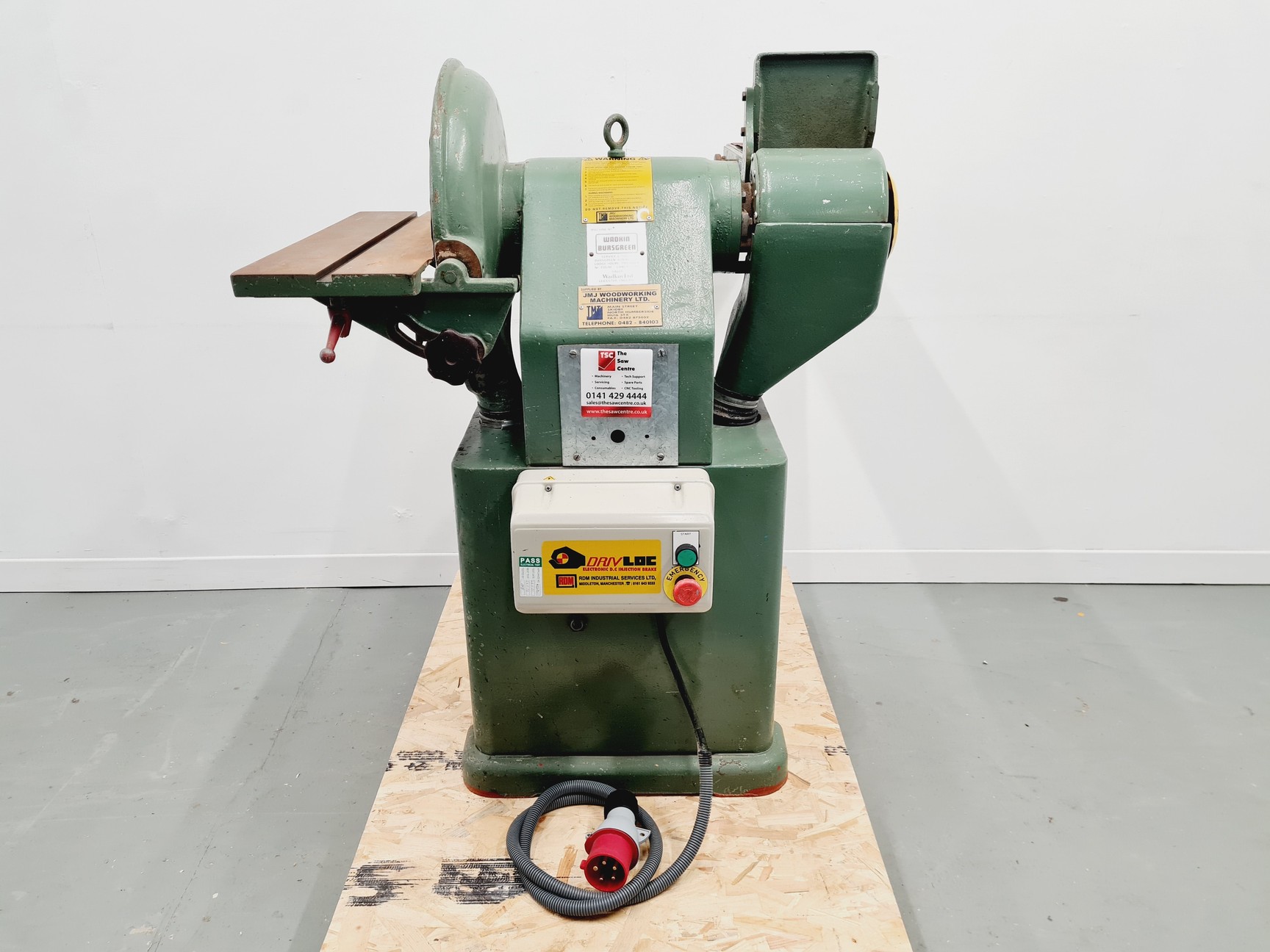 Image of Wadkin Bursgreen BGY 3 Disc And Belt Sander