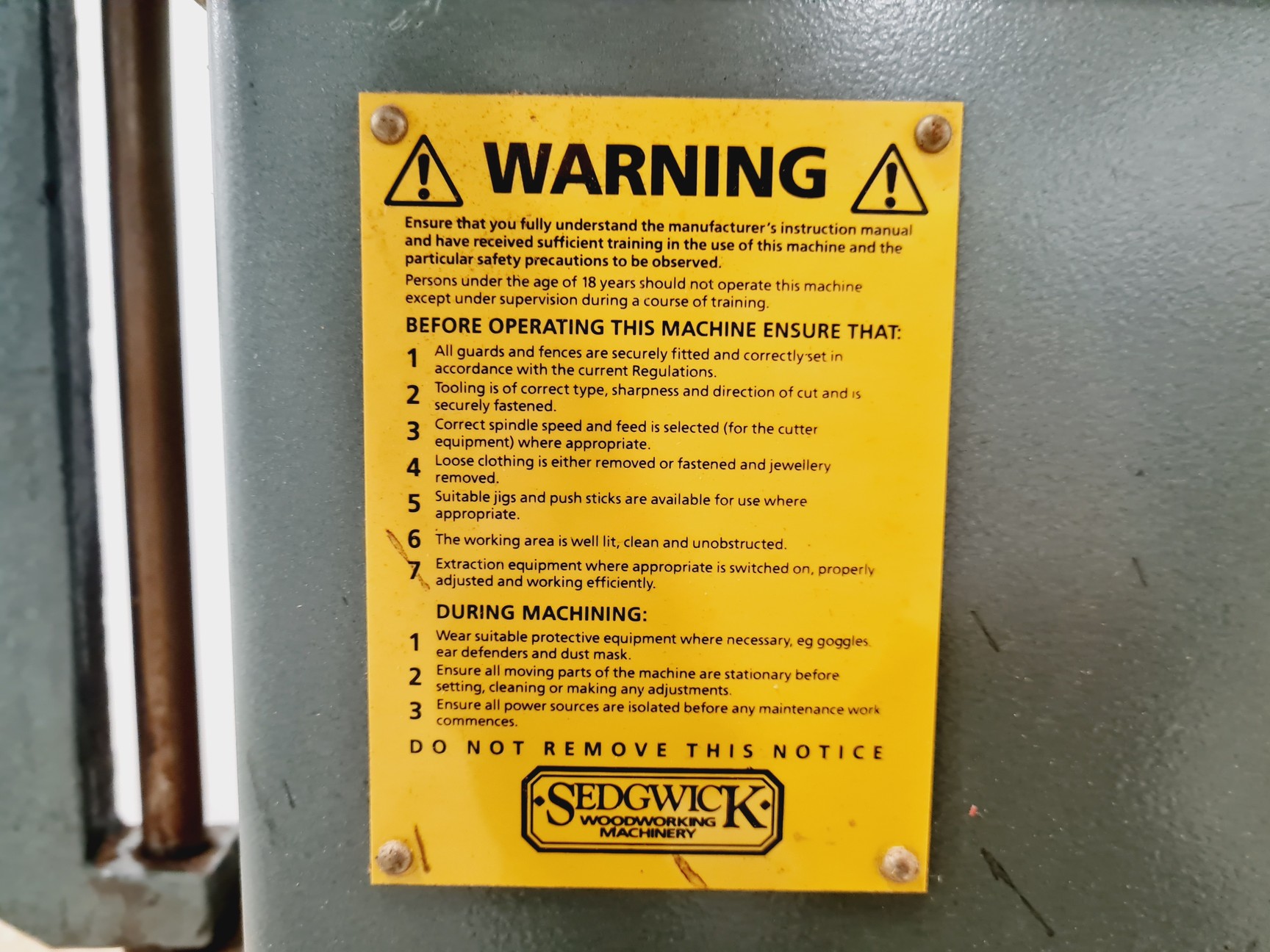 Image of Sedgwick 3 Head Tennoner