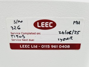 Thumbnail image of LEEC Touch 190 S Culture Safe CO2 Incubator