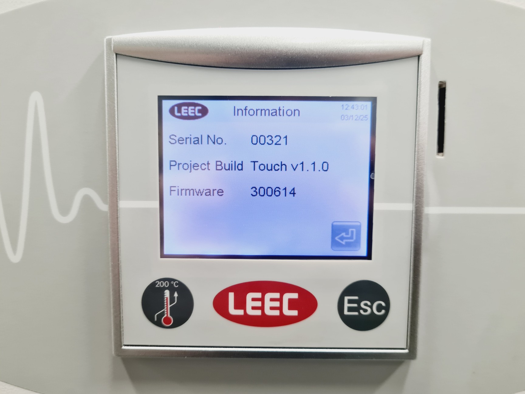 Image of LEEC Touch 190 S Culture Safe CO2 Double Stacked Incubator