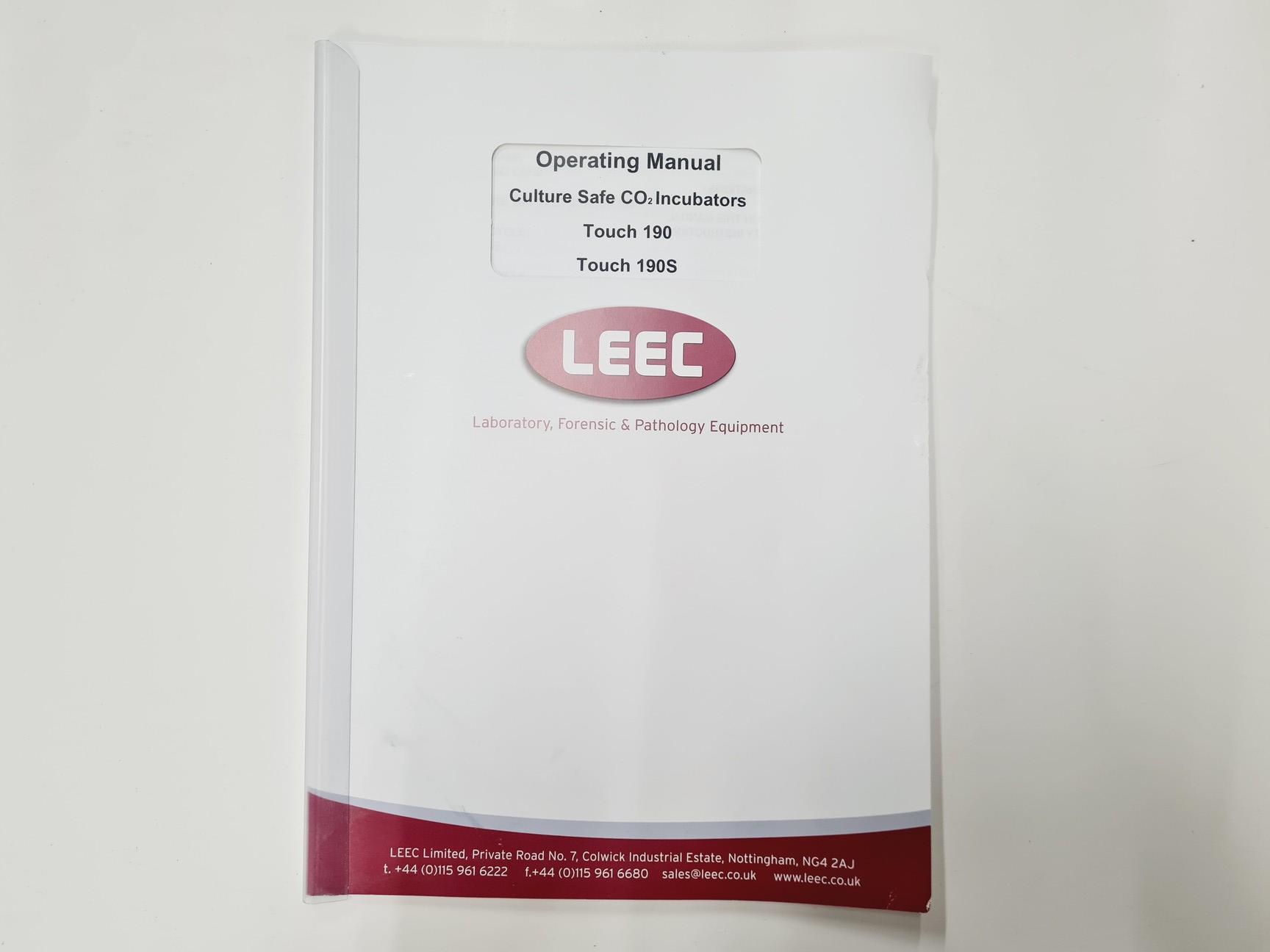 Image of LEEC Touch 190 S Culture Safe CO2 Double Stacked Incubator