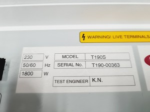 Thumbnail image of LEEC Touch 190 S Culture Safe CO2 Double Stacked Incubator