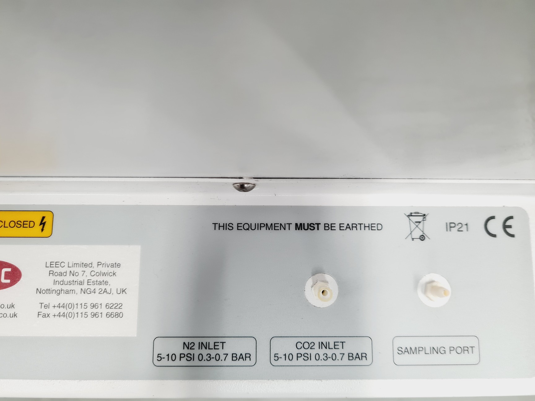 Image of LEEC Touch 190 S Culture Safe CO2 Double Stacked Incubator