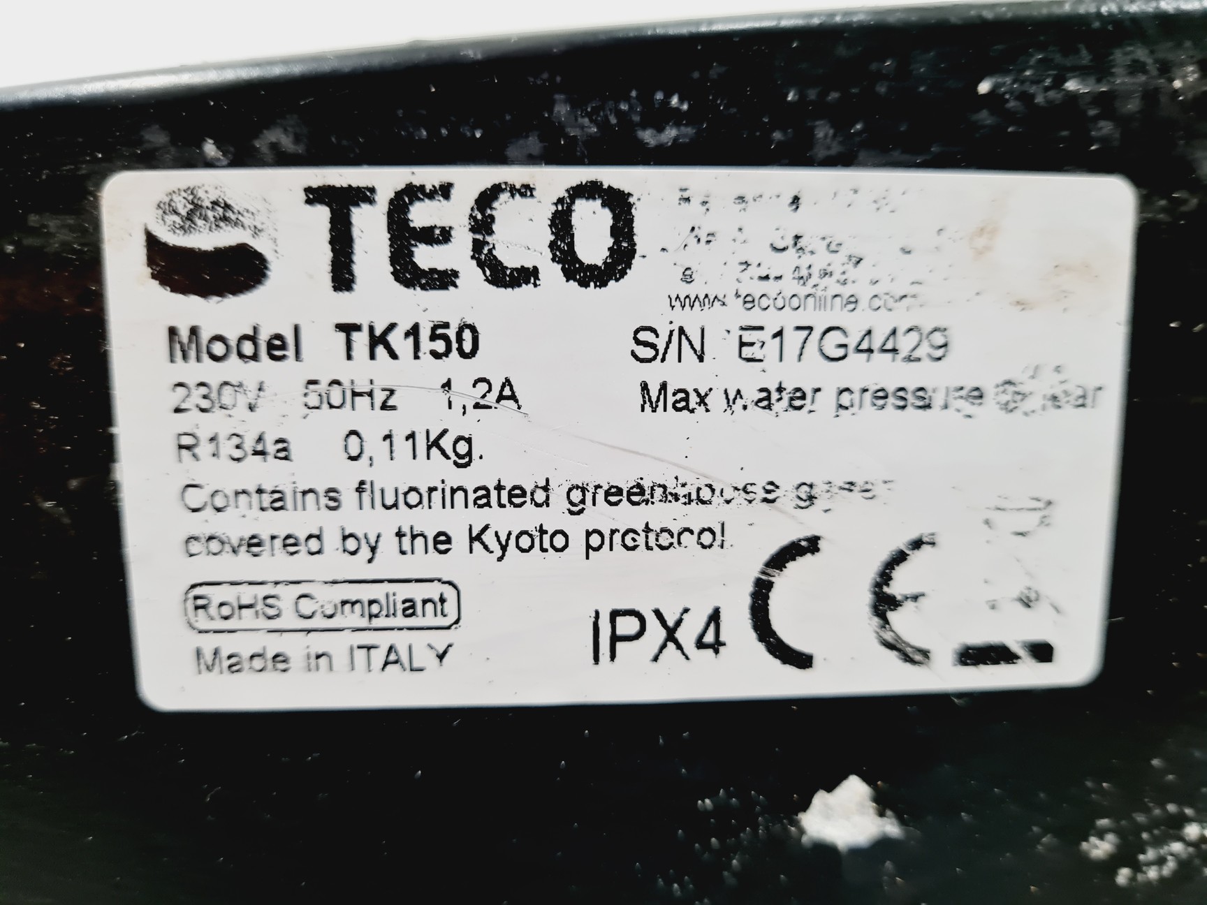 Image of TECO TK 150 Chiller 