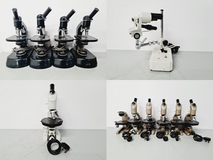 Thumbnail image of Mixed Job Lot of Microscopes - Watson, Vickers, Olympus, Prior 