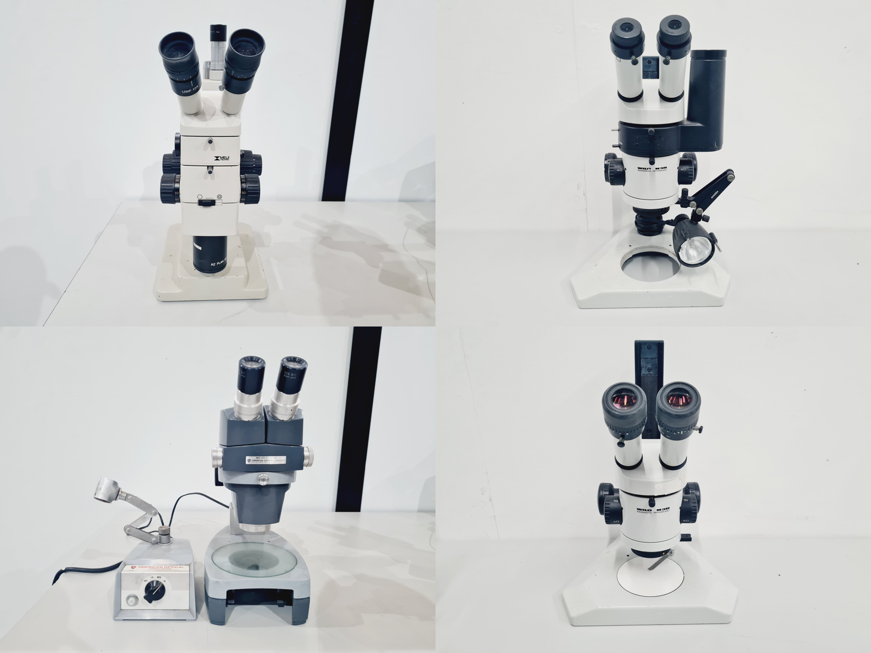 Image of Mixed Job Lot of Microscopes - Watson, Vickers, Olympus, Prior 
