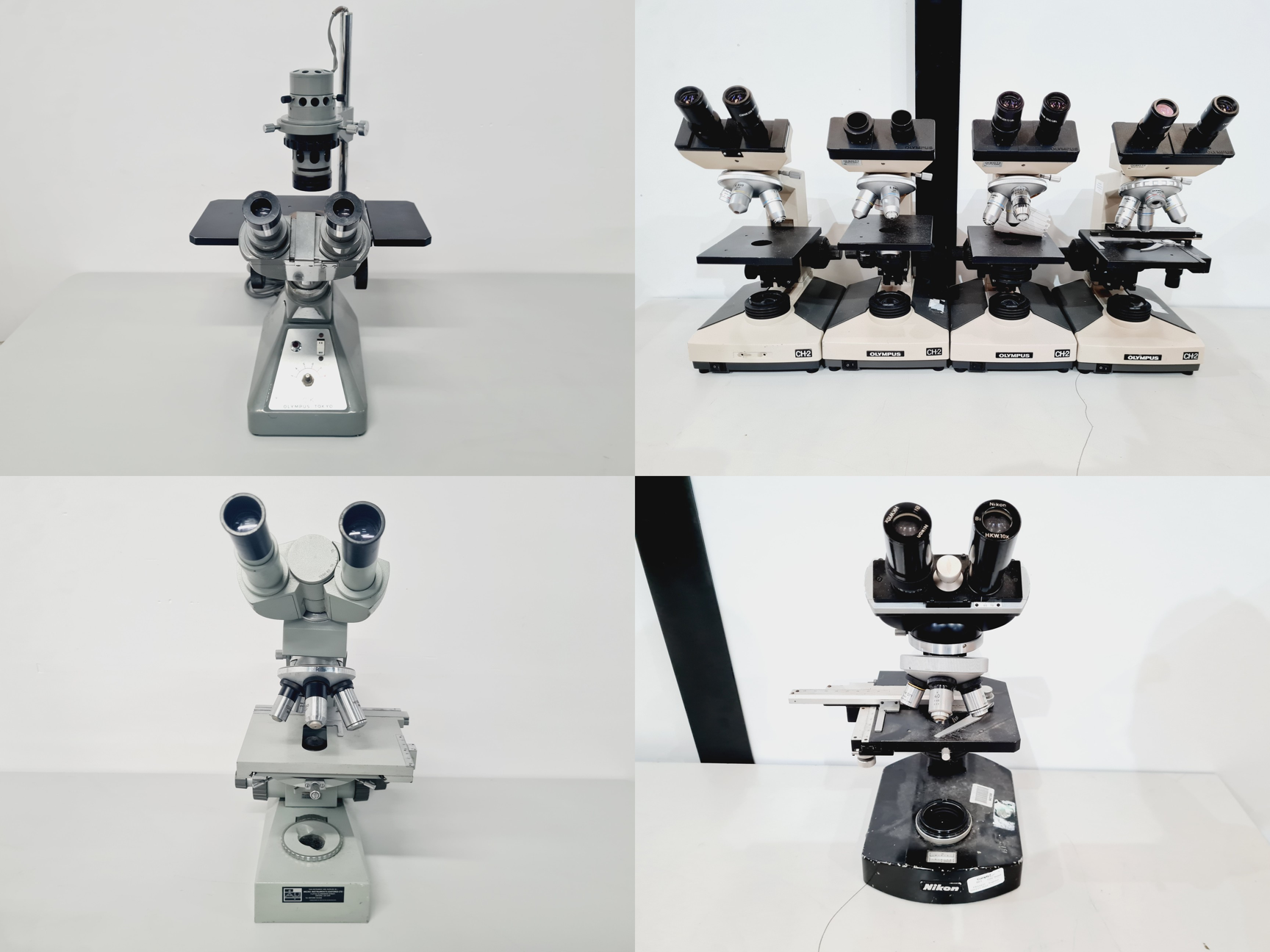 Image of Mixed Job Lot of Microscopes - Watson, Vickers, Olympus, Prior 