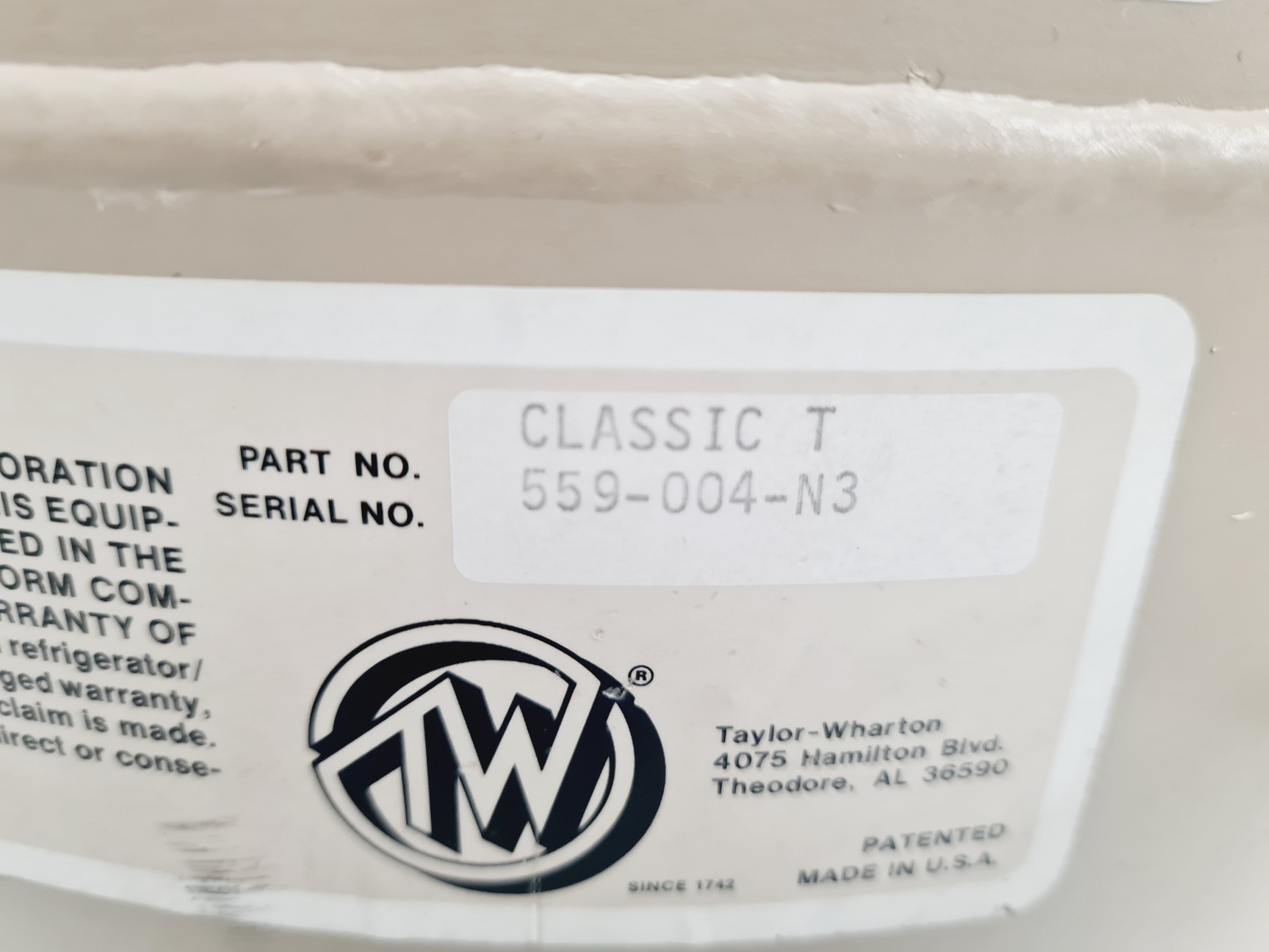 Image of Taylor Wharton Classic 25 Liquid Nitrogen Dewar with Trolley 