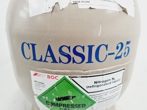 Thumbnail image of Taylor Wharton Classic 25 Liquid Nitrogen Dewar with Trolley 