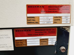 Thumbnail image of Beckman J2-21 Centrifuge