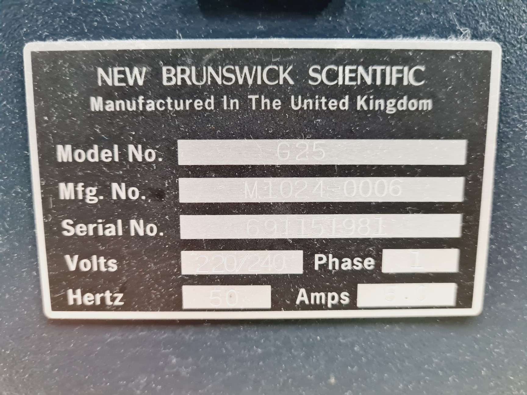Image of New Brunswick Scientific G 25 Shaking Incubator