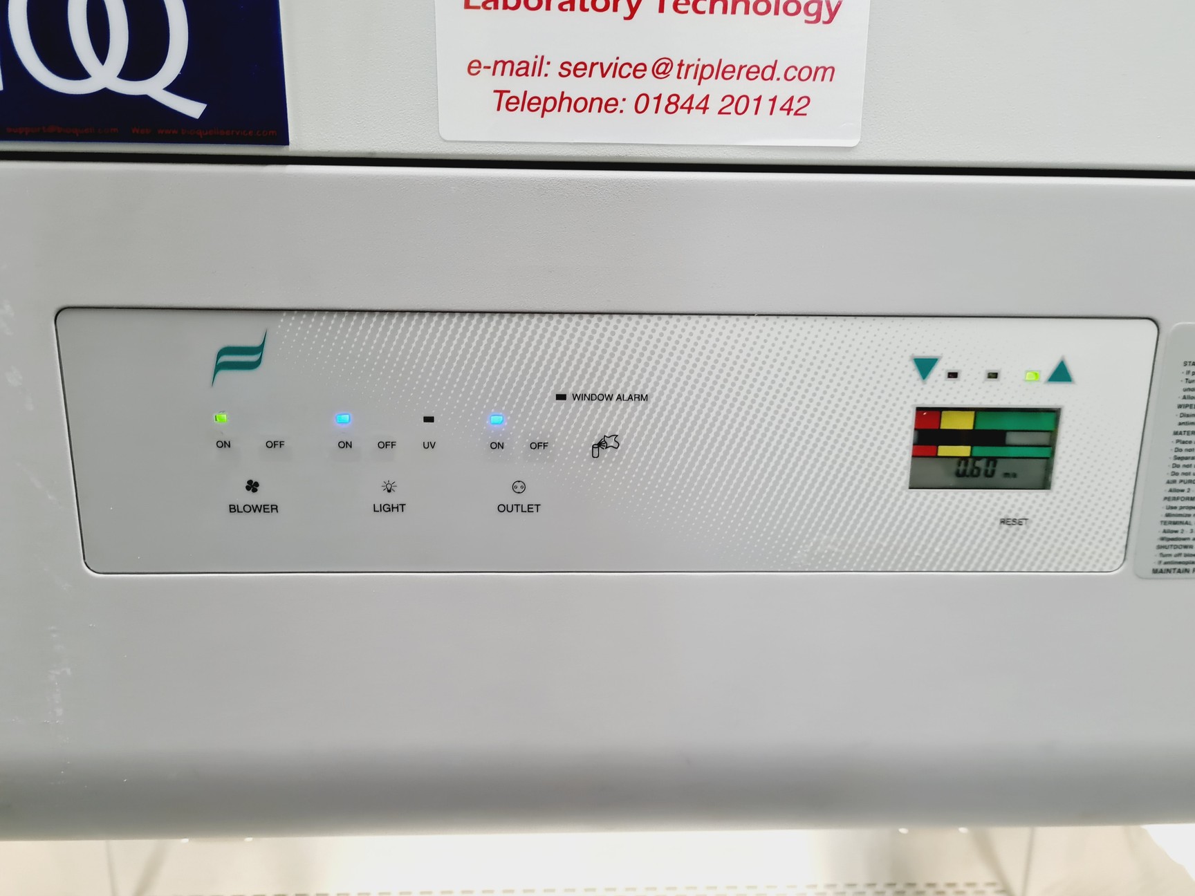 Image of Nuaire NU.327.400E Biological Safety Cabinet 