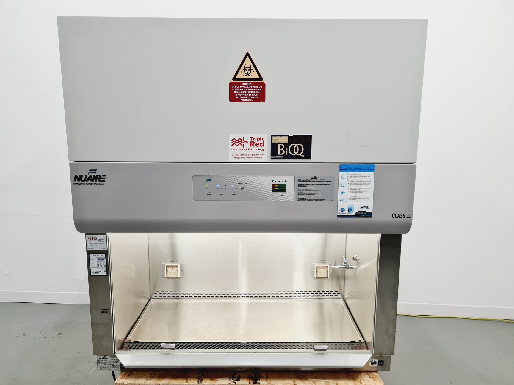 Image of Nuaire NU.327.400E Biological Safety Cabinet 