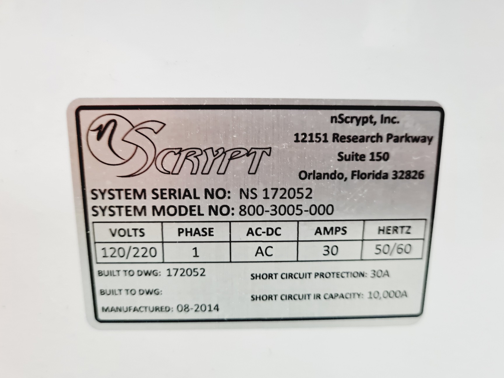 Image of NScrypt 3Dn-300 FiT machine