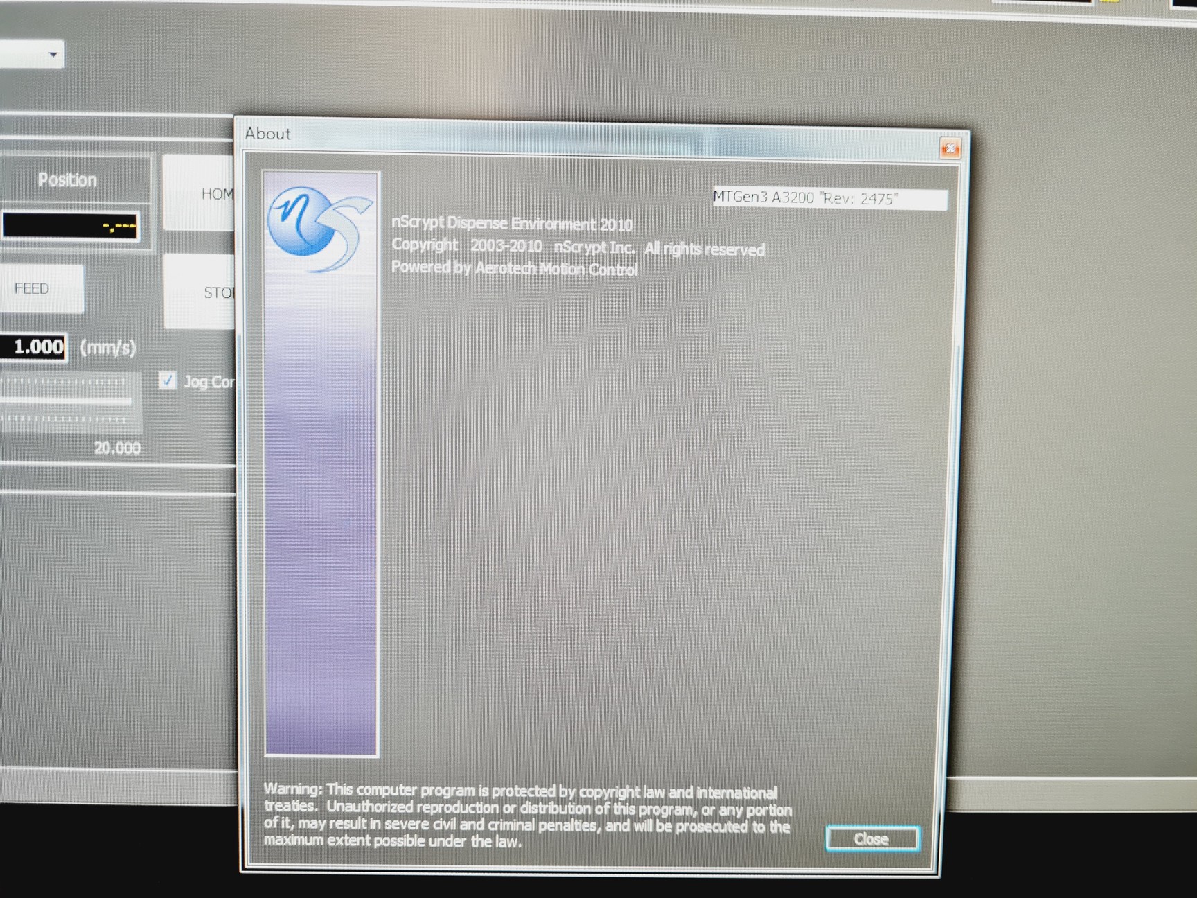 Image of NScrypt 3Dn-300 FiT machine