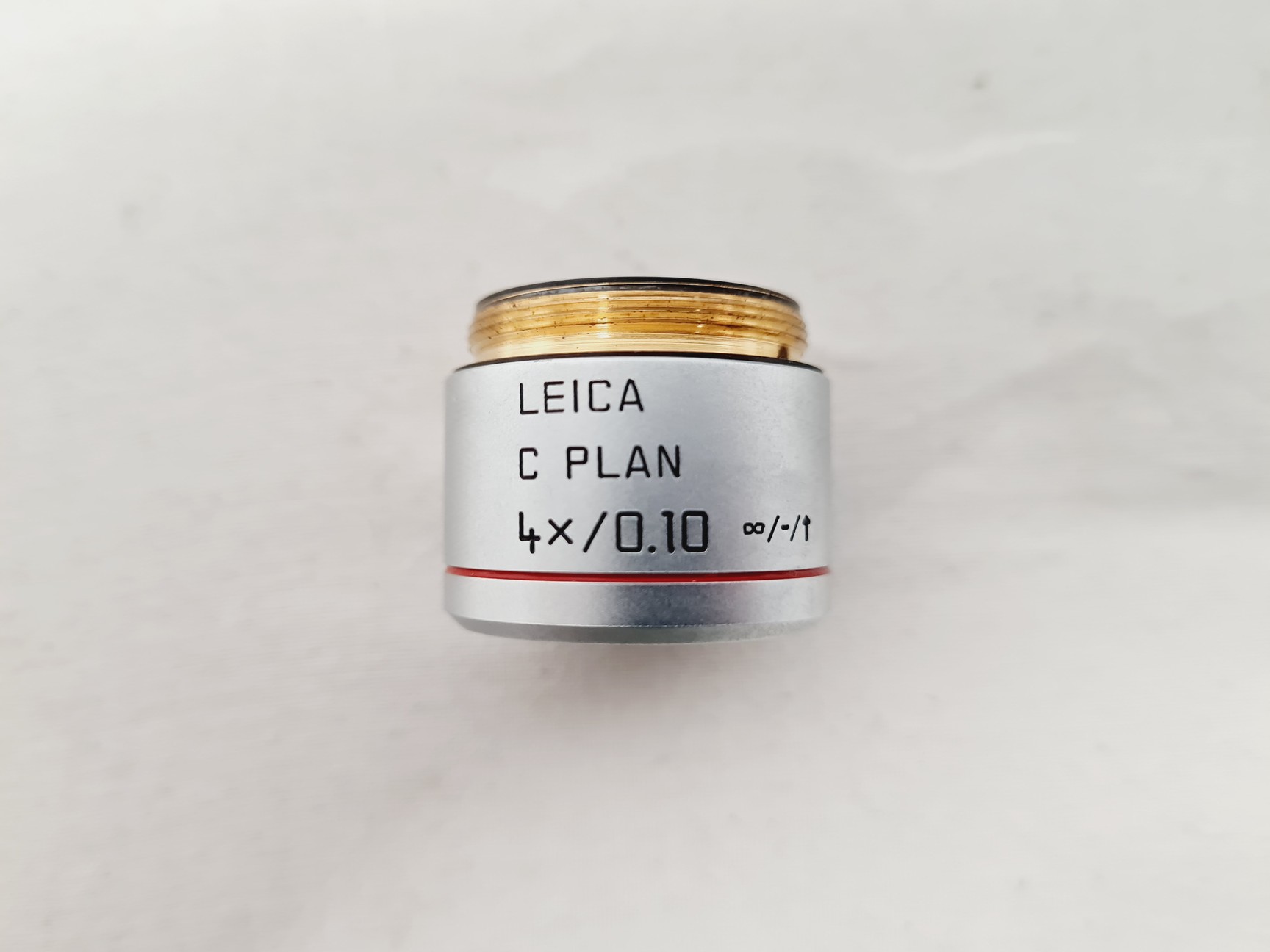 Image of Leica DMIRB Inverted Microscope w/ 4 x Objectives 4x/10x/40x C Plan Lab