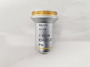 Thumbnail image of Leica DMIRB Inverted Microscope w/ 4 x Objectives 4x/10x/40x C Plan Lab