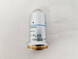 Thumbnail image of Leica DMIRB Inverted Microscope w/ 4 x Objectives 4x/10x/40x C Plan Lab