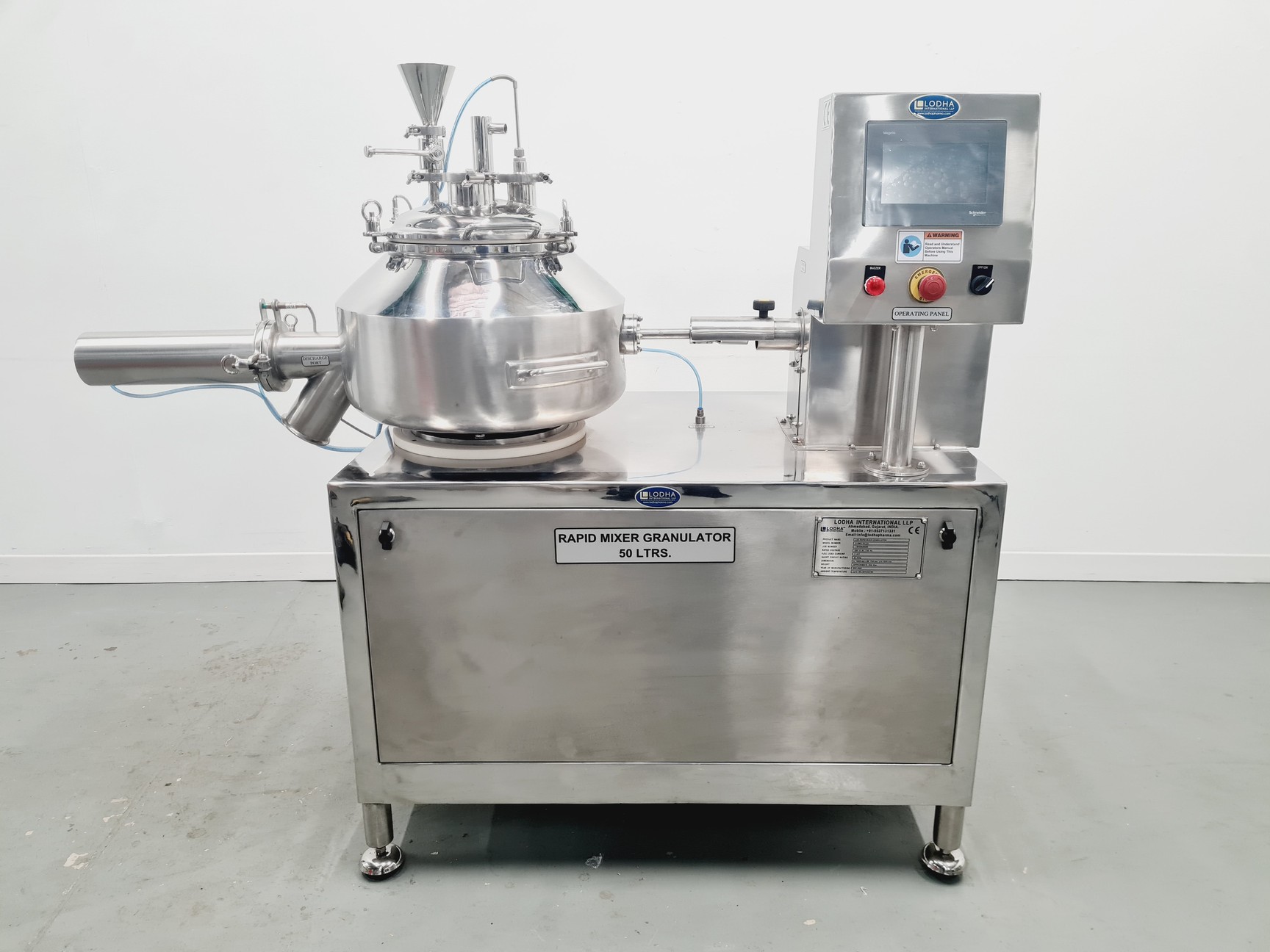 Image of Lodha Rapid Mixer Granulator 50 LTRS Model LI-RMG 50/25