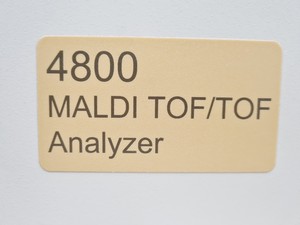 Thumbnail image of Applied Biosystems MDS SCIEX 4800 MALDI TOF/TOF Analyzer