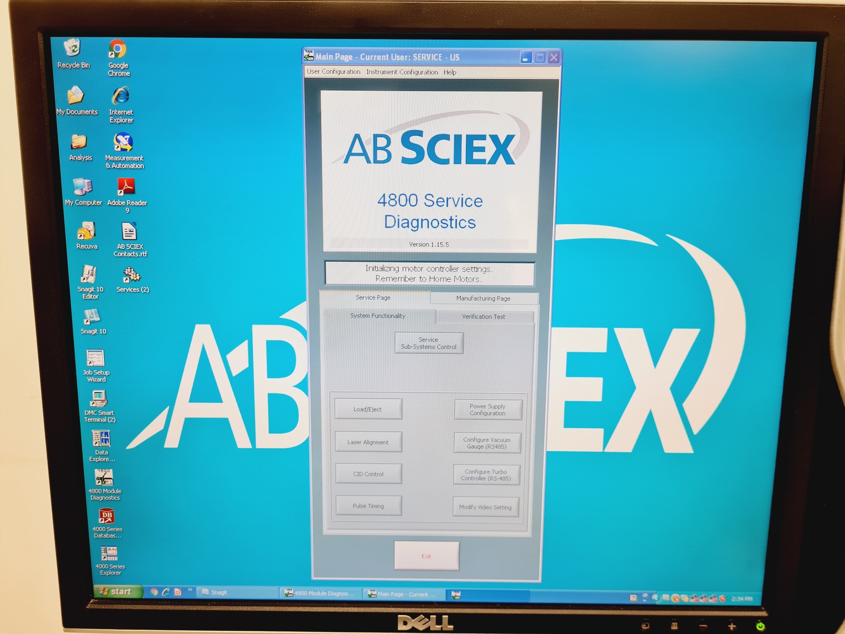 Image of Applied Biosystems MDS SCIEX 4800 MALDI TOF/TOF Analyzer