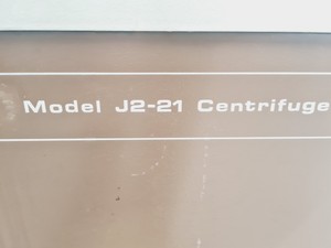 Thumbnail image of Beckman J2-21 Floor Standing Centrifuge