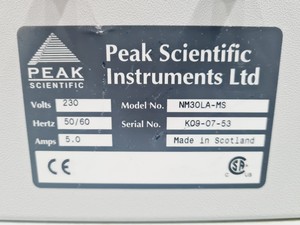 Thumbnail image of Peak Scientific NM30LA MS Nitrogen Generator