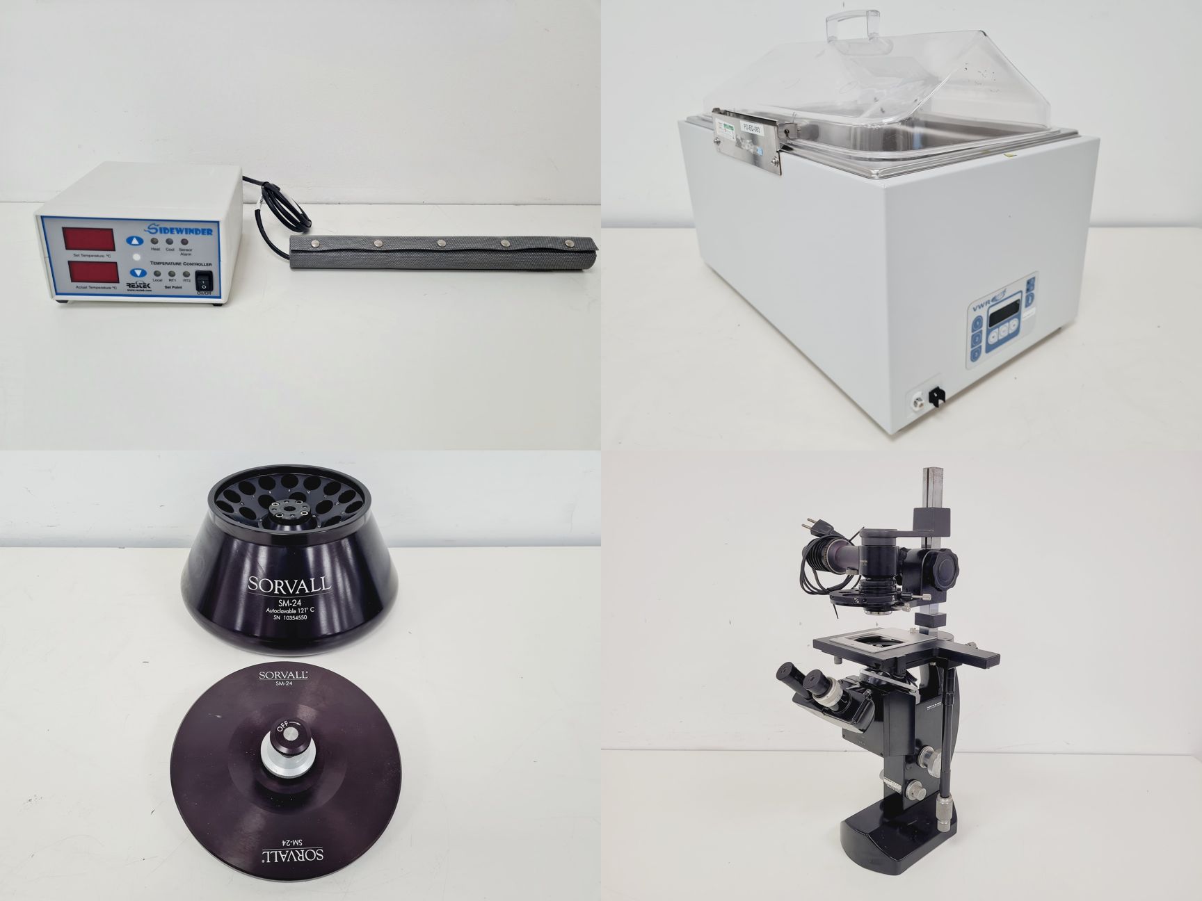 Image of Mixed Job Lot of Laboratory Equipment - ELGA, Leica, Corbett, VWR