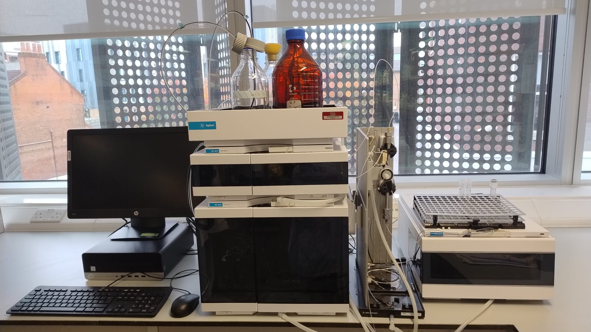 Image of Agilent 1260 Infinity II Preparative HPLC System w/ Binary Pump, MWD, Fraction