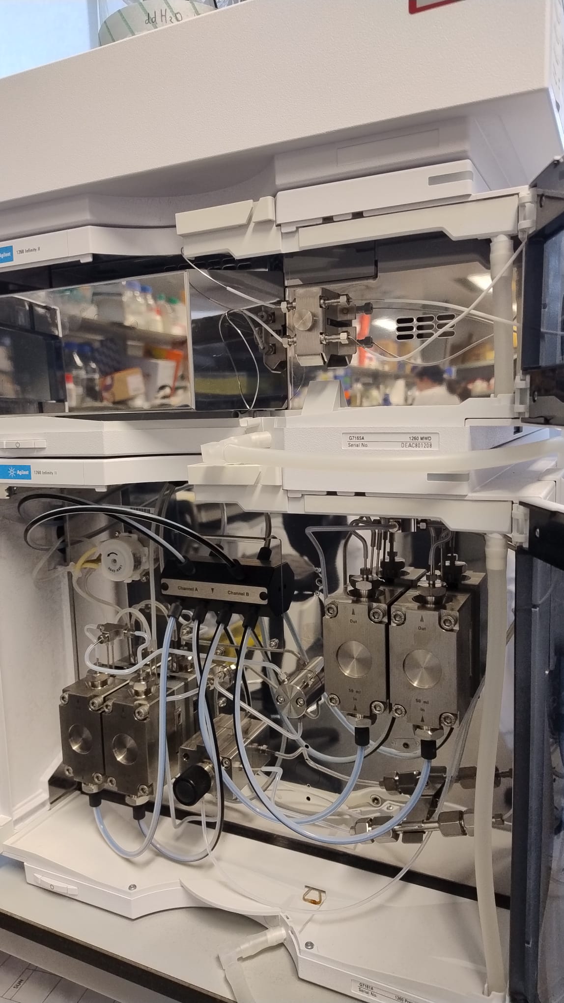 Image of Agilent 1260 Infinity II Preparative HPLC System w/ Binary Pump, MWD, Fraction