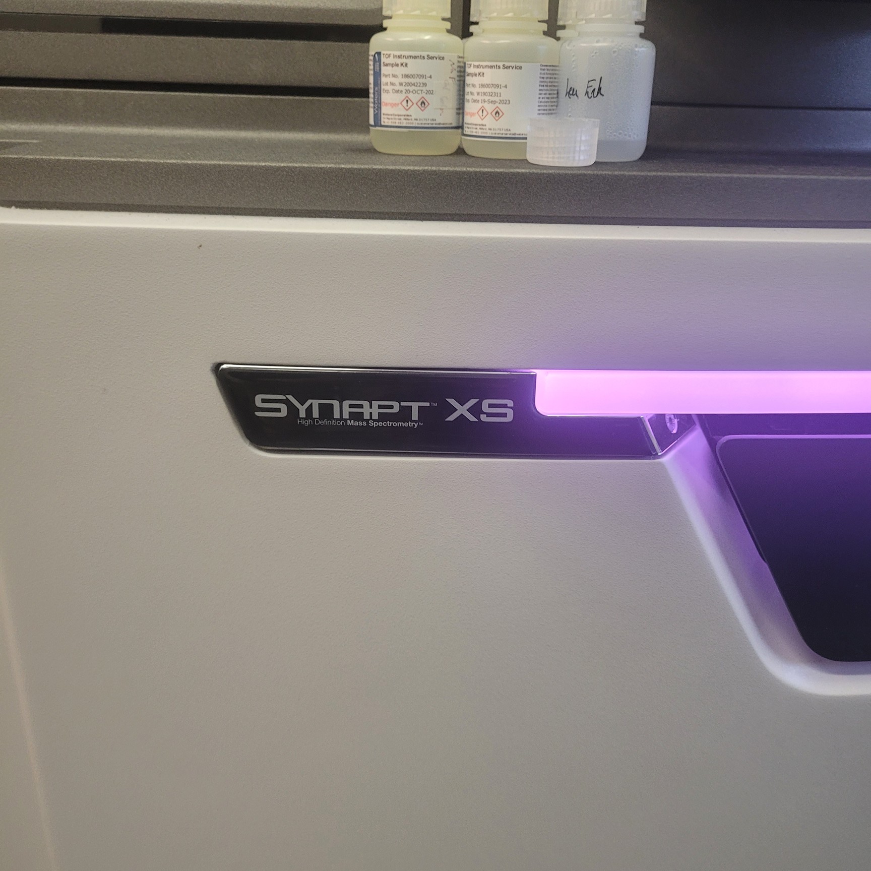 Image of Waters Synapt XS QTOF Mass Spectrometer with StepWave & ZSpray ESI Source